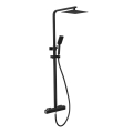 NAESBY Matte Black Thermostatic Shower Set