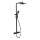 NAESBY Matte Black Thermostatic Shower Set