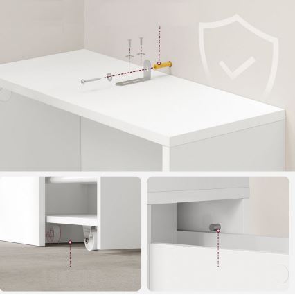NALA White Cabinet