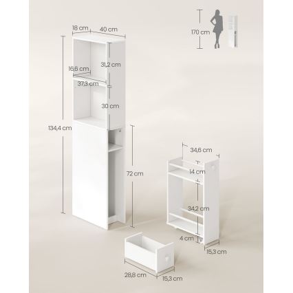 NALA White Cabinet