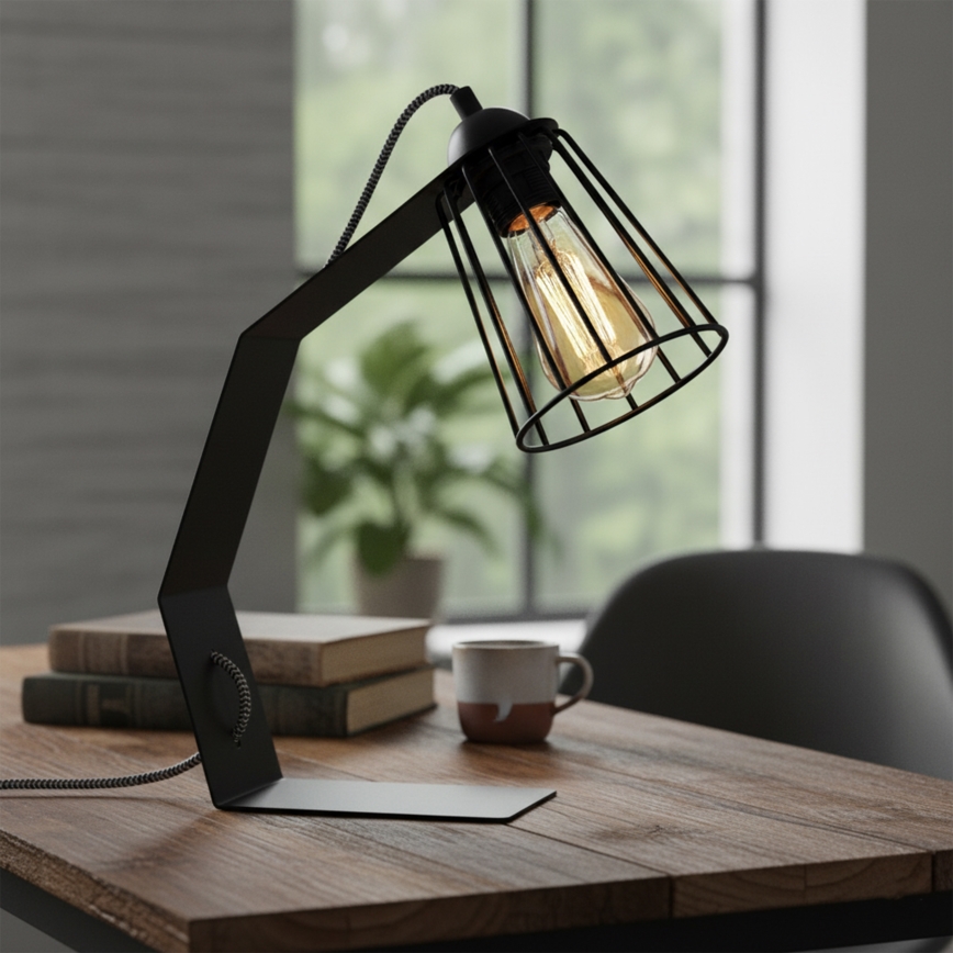 NANDO Table Lamp 1xE27/15W/230V, Black