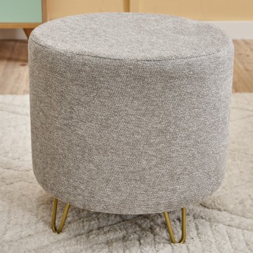 NANI Ottoman, Ø 40 cm, Cream