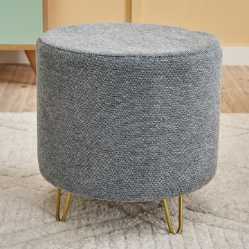 NANI Stool Ø 40 cm, Grey