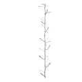 NANO Indoor LED Christmas String Lights, 100 LEDs, 2.9 m, 3xAA, Pink