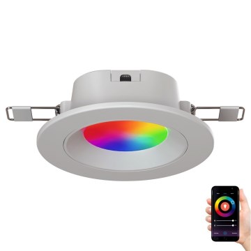 Nanoleaf - LED RGBW Dimmable recessed light ESSENTIALS LED/6W/230V 2700-6500K CRI 90 Wi-Fi