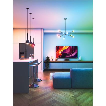 SET 3x LED RGBW Dimmable bulb ESSENTIALS A60 E27/8,5W/230V CRI 90 2700-6500K Wi-Fi - Nanoleaf