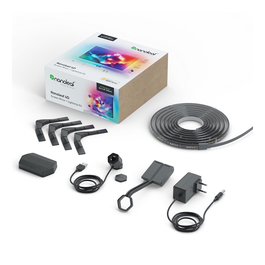 Nanoleaf - Set for 4D screen mirroring + Lightstrips basic set 4m 65''