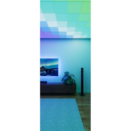 Nanoleaf - 3-piece set: RGBW dimmable SKYLIGHT ceiling lights — 1× LED 18W/230V + 2× LED 16W/230V, 2700–6500K, Wi‑Fi