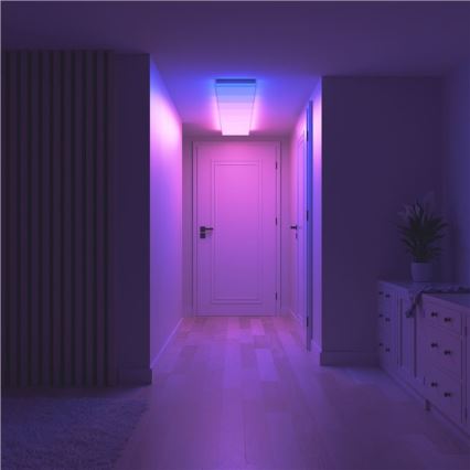 Nanoleaf - SET 3x RGBW Dimmable ceiling light SKYLIGHT 1xLED/18W/230V + 2xLED/16W/230V 2700-6500K Wi-Fi