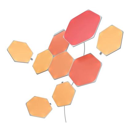 Nanoleaf - SET 9x LED RGB Dimmable panel SHAPES HEXAGON LED/2W/230V 1200-6500K Wi-Fi