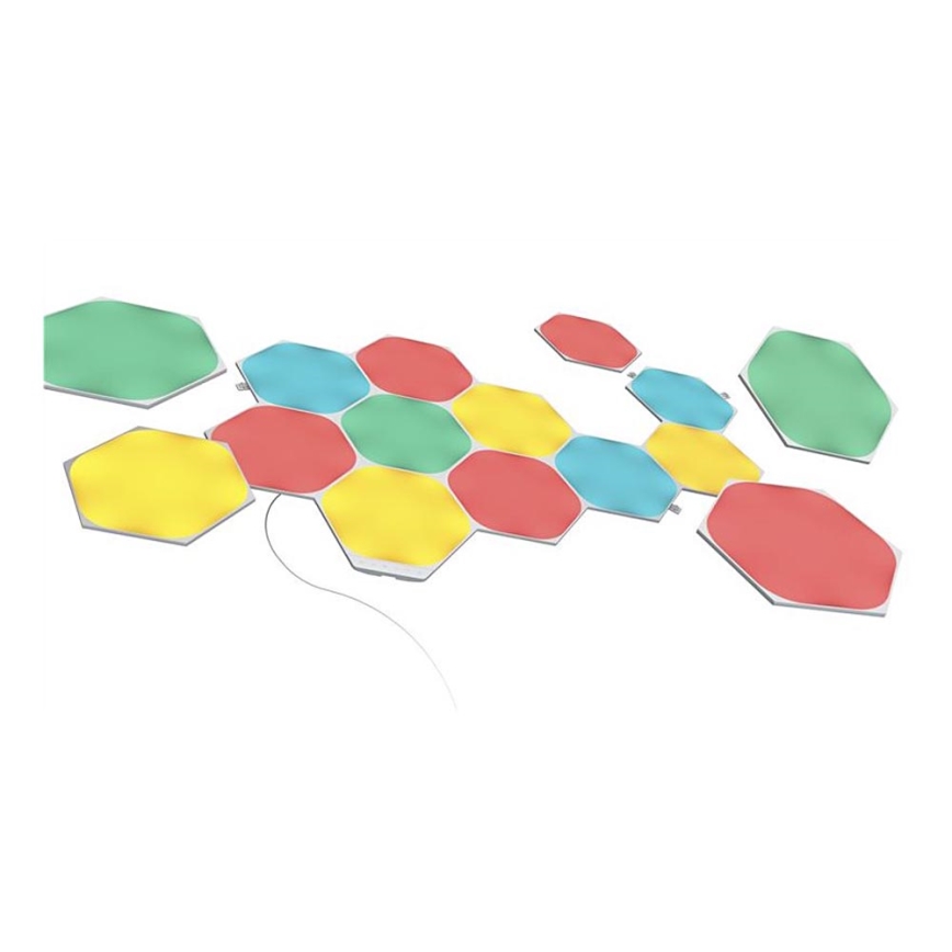 Nanoleaf - SET 15x LED RGB Dimmable panel LED/2W/230V 1200-6500K Wi-Fi
