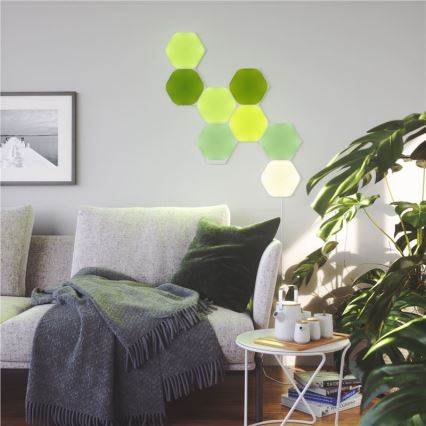 Nanoleaf - SET 15x LED RGB Dimmable panel LED/2W/230V 1200-6500K Wi-Fi