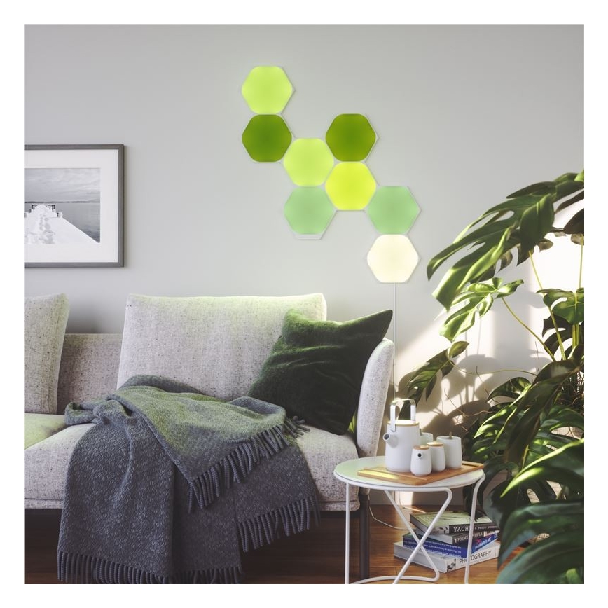 Nanoleaf - SET 15x LED RGB Dimmable panel LED/2W/230V 1200-6500K Wi-Fi