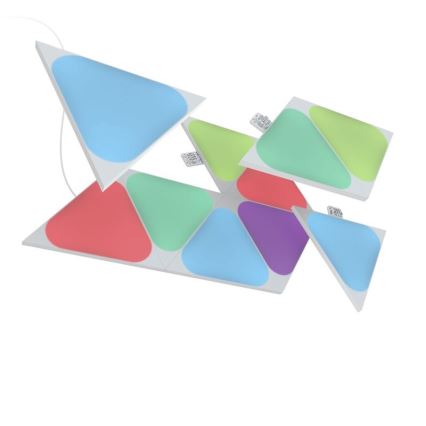 Nanoleaf - PACK 10x LED RGB Dimmable panel TRIANGLES LED/0,5W/230V Wi-Fi