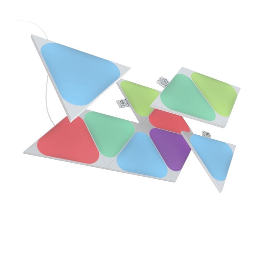 Nanoleaf - PACK 10x LED RGB Dimmable panel TRIANGLES LED/0,5W/230V Wi-Fi