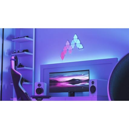 Nanoleaf - PACK 10x LED RGB Dimmable panel TRIANGLES LED/0,5W/230V Wi-Fi