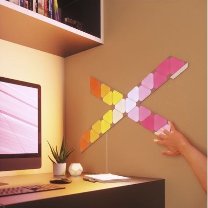 Nanoleaf - PACK 10x LED RGB Dimmable panel TRIANGLES LED/0,5W/230V Wi-Fi