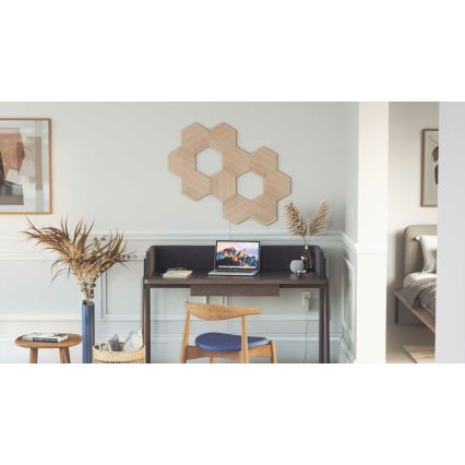 Nanoleaf - SET 3x LED Dimmable panel HEXAGONS LED/2W/230V Wi-Fi