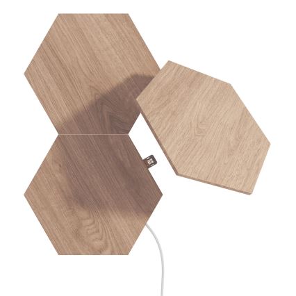 Nanoleaf - SET 3x LED Dimmable panel HEXAGONS LED/2W/230V Wi-Fi