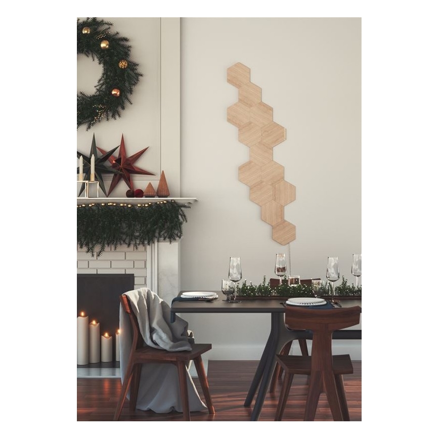 Nanoleaf - SET 13x LED Dimmable panel HEXAGONS LED/2W/230V Wi-Fi