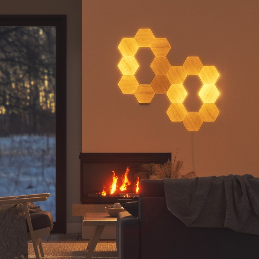 Nanoleaf - SET 13x LED Dimmable panel HEXAGONS LED/2W/230V Wi-Fi