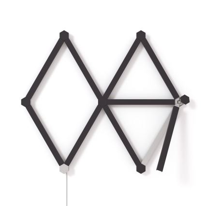 Nanoleaf - Set of rail covers LINES 9 pcs black matte