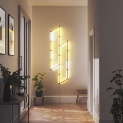 Nanoleaf - Set of rail covers LINES 9 pcs black matte