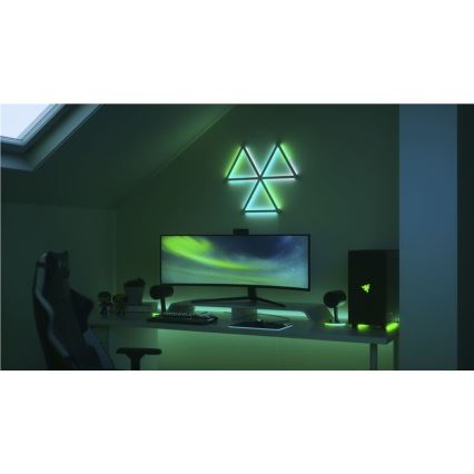 Nanoleaf - SET 9x LED RGBW Dimmable rail LINES LED/2W/230V 1200-6000K Wi-Fi