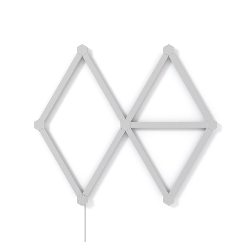 Nanoleaf - SET 9x LED RGBW Dimmable rail LINES LED/2W/230V 1200-6000K Wi-Fi