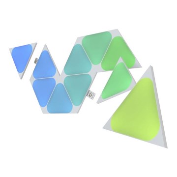 Nanoleaf - PACK 10x LED RGB Dimmable panel TRIANGLES LED/0,5W/230V Wi-Fi
