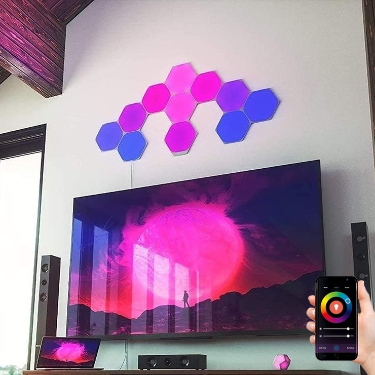 Nanoleaf - SET 15x LED RGB Dimmable panel LED/2W/230V 1200-6500K Wi-Fi