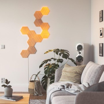 Nanoleaf - SET 3x LED Dimmable panel HEXAGONS LED/2W/230V Wi-Fi
