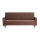 NARA Two-Seater Sofa, Brown