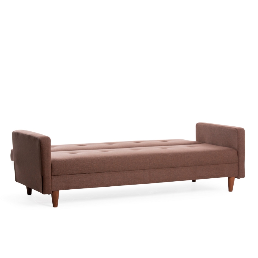 NARA Two-Seater Sofa, Brown
