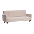 NARA two-seater sofa, cream/beige