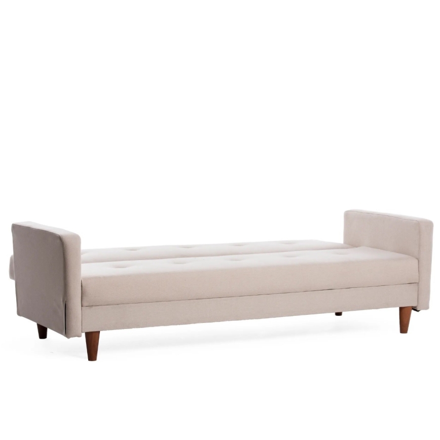 NARA two-seater sofa, cream/beige