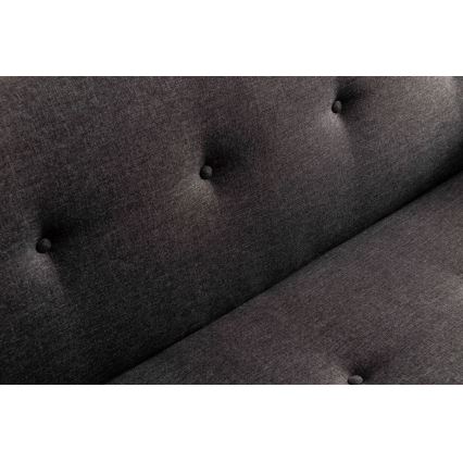 NARA Two-Seater Sofa in Dark Grey