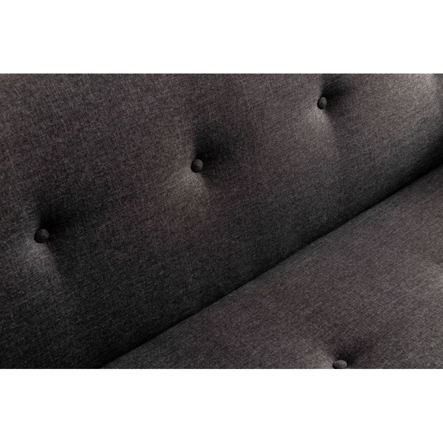 NARA Two-Seater Sofa in Dark Grey