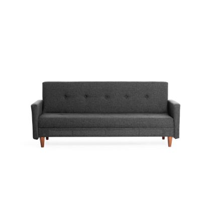 NARA Two-Seater Sofa in Dark Grey