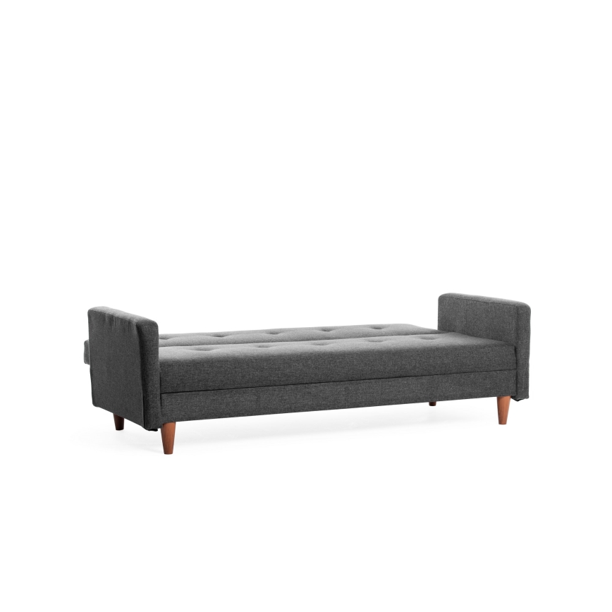NARA Two-Seater Sofa in Dark Grey