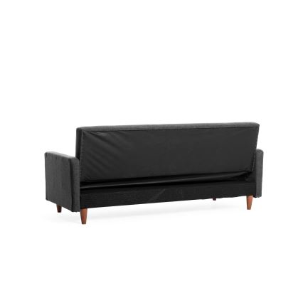 NARA Two-Seater Sofa in Dark Grey