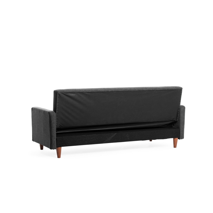 NARA Two-Seater Sofa in Dark Grey