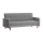 NARA Two-Seater Sofa in Light Grey
