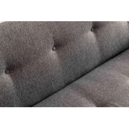 NARA Two-Seater Sofa in Light Grey