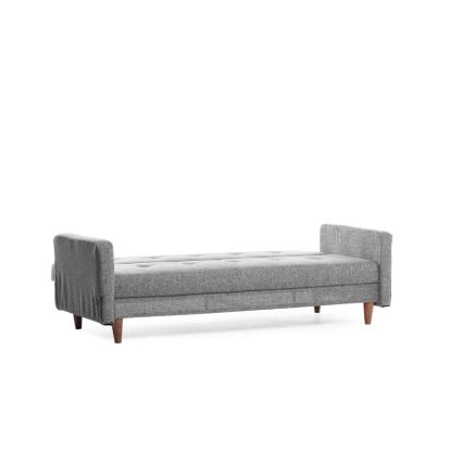 NARA Two-Seater Sofa in Light Grey
