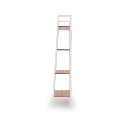 NARVIK Bookcase 148 x 60 cm, White / Sonoma Oak
