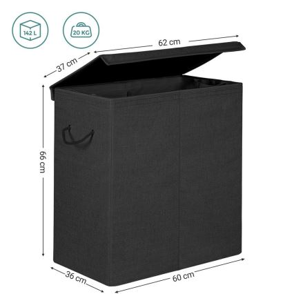 NASH Laundry Basket – Black
