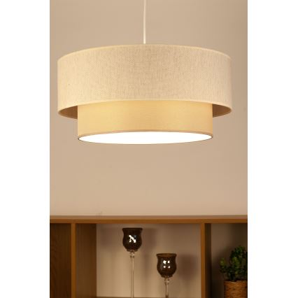 NATIA cable pendant lamp 1xE27/60W/230V cream