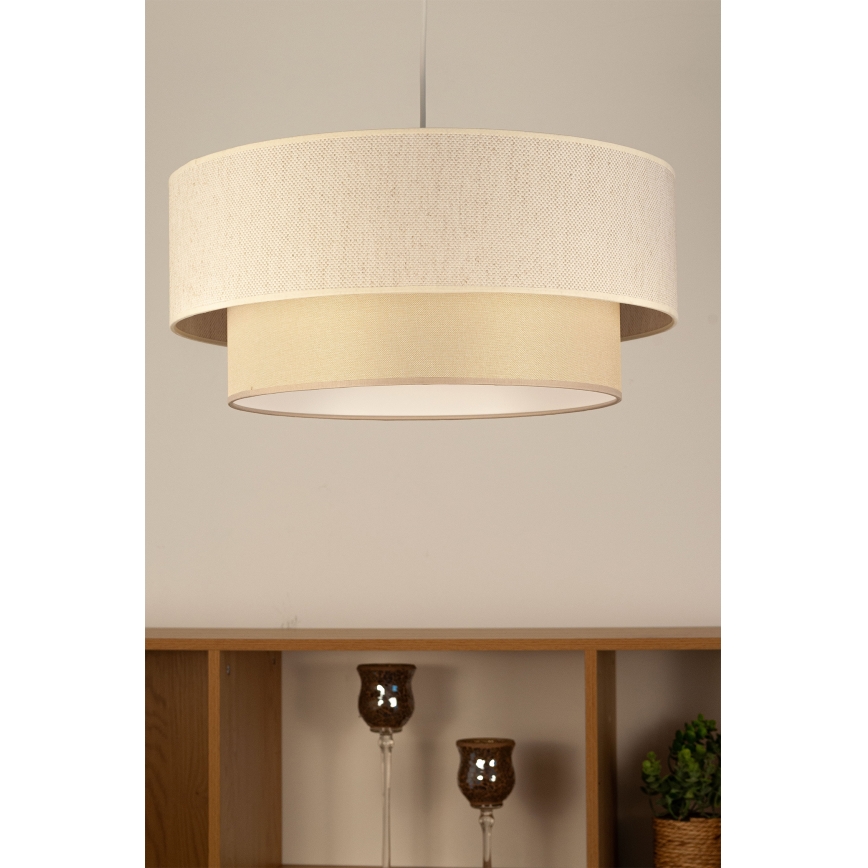 NATIA cable pendant lamp 1xE27/60W/230V cream