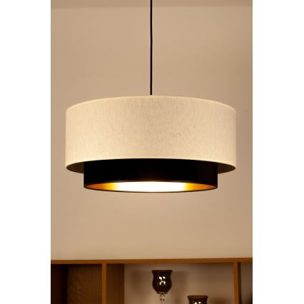 NATIA Cable Pendant Light 1xE27/60W/230V White/Black
